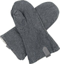 Original Schweizer Armee Fäustlinge Jeansgrau Wolle Kaltwetter Militärhandschuhe gefüttert