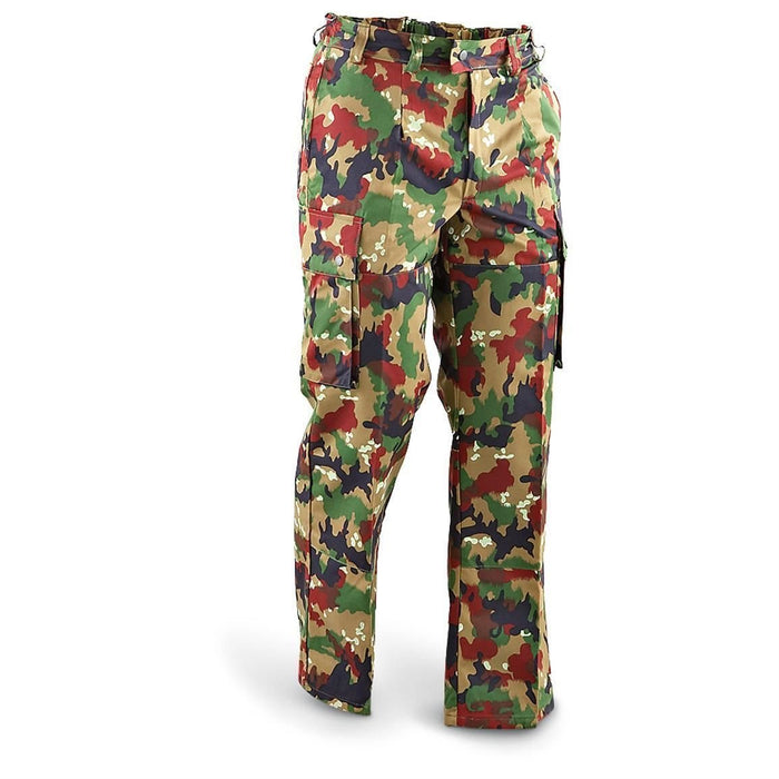 Original Schweizer Armeehose M83 Kampf Alpenflage Camo Feldhose Schweiz - GoMilitar