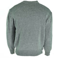 Original Schweizer Armee Pullover M74 Pullover grau Schurwolle mit Reissverschluss