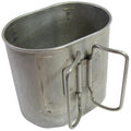 Original Schweizer Armee Truppen Vintage Aluminium Schmetterling Feldflasche Mess Militär Tasse
