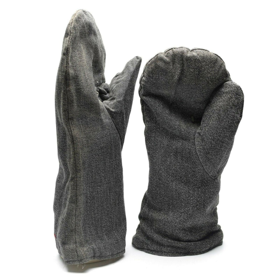 Original Schweizer Armee Winterhandschuhe mit Flanellfutter Militärische Ausgabe Stulpen