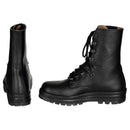 Original Swiss Military M95 Combat Boots Leather Army Surplus Issue Black - GoMilitar