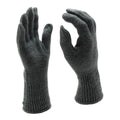 Original Swiss Military Winter-Strickhandschuhe für kaltes Wetter, Grau