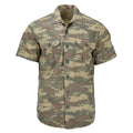 Original türkische Armee Feldhemden strapazierfähig Ripstop Camouflage Kurzarm taktisch