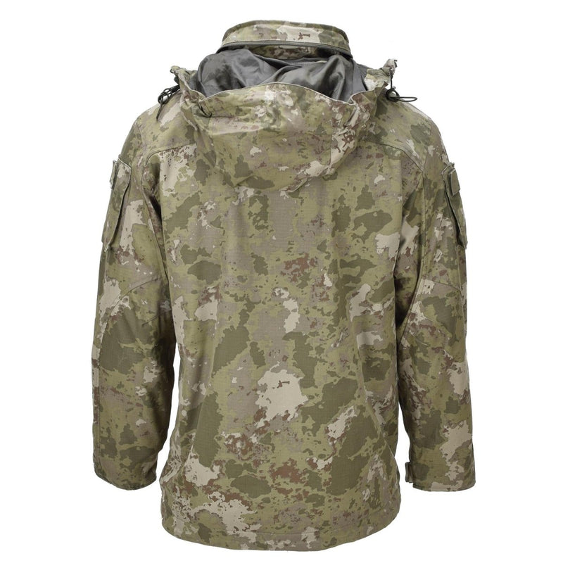 Original Turkish Field Parka RipStop Material Fooldaway Hood Kama Camouflage - GoMilitar