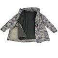 Original türkischer Militär-Digital-Camouflage-Parka mit Innenfutter, strapazierfähiger Ripstop-Taktik