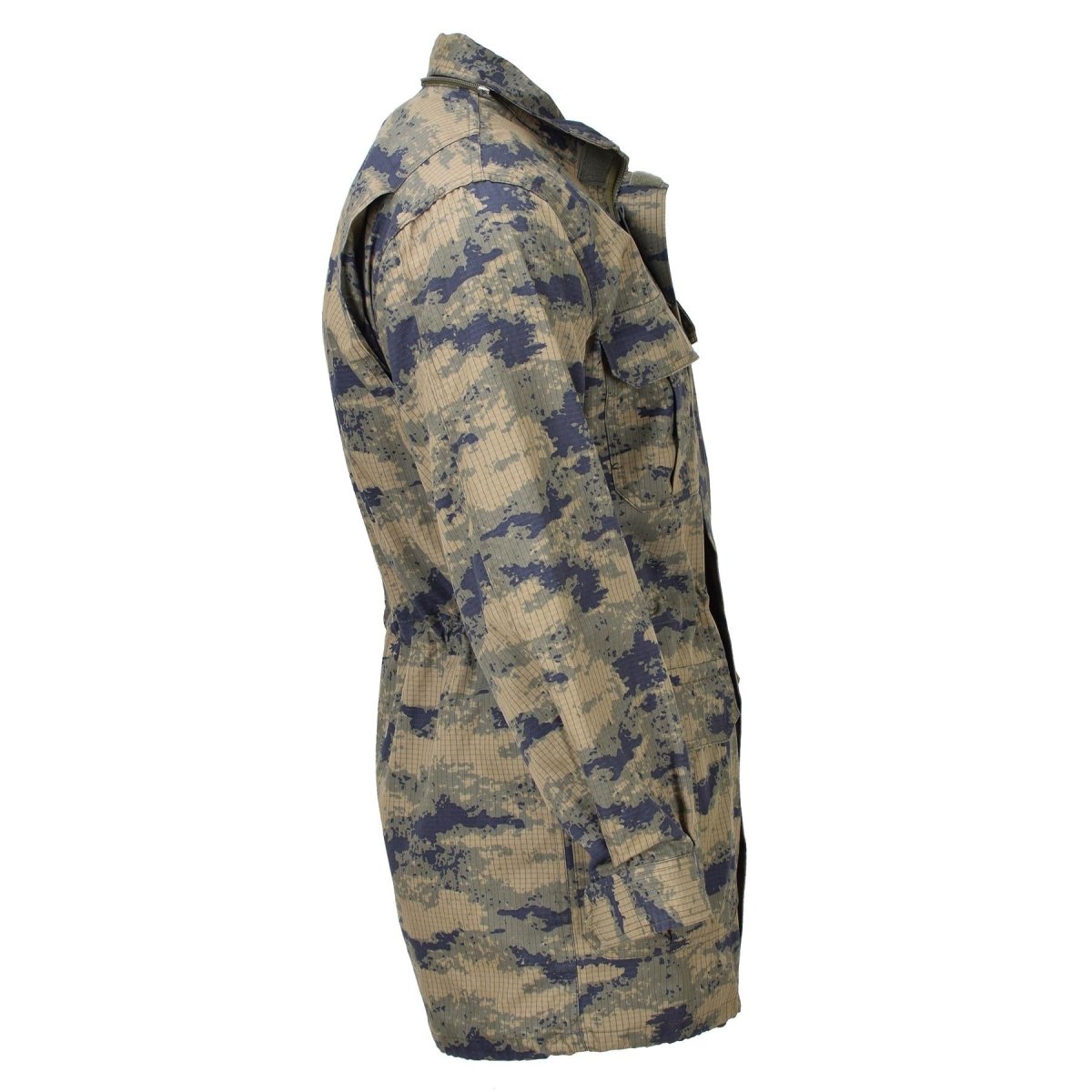 Original türkischer Militär-Digital-Camouflage-Parka mit Innenfutter, strapazierfähiger Ripstop-Taktik