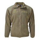 Original U.S. army Tactical Cold Water Fleece Jacket Reinforced Shoulders Olive - GoMilitar