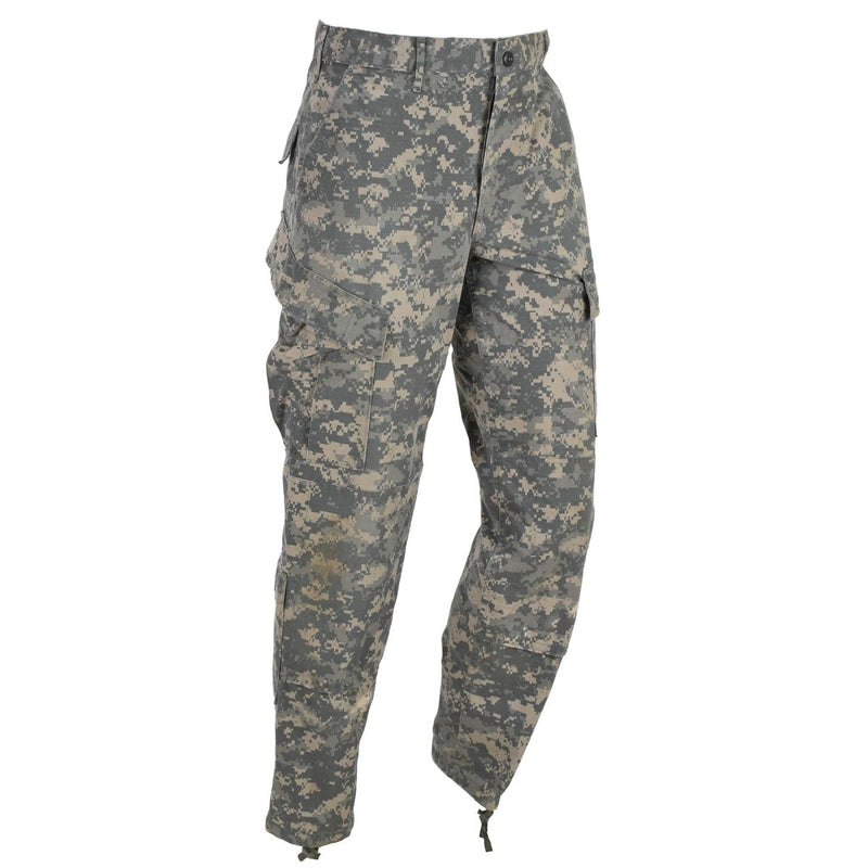 Original U.S. Military Field Pants Rip Stop ACU Digital Tiger Stripe Camo - GoMilitar