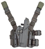 Original U.S. Militär Pistolenholster-Set Blackhawk SERPA LV3 Beretta Foliage