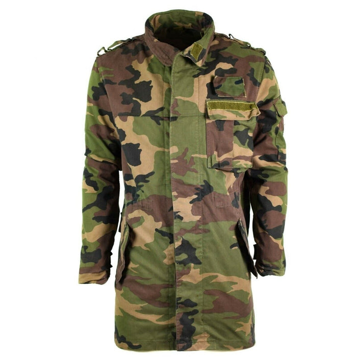 Originale Vintage Feldjacke der slowakischen Armee M97 Slowakei Militärkampfparka - GoMilitar