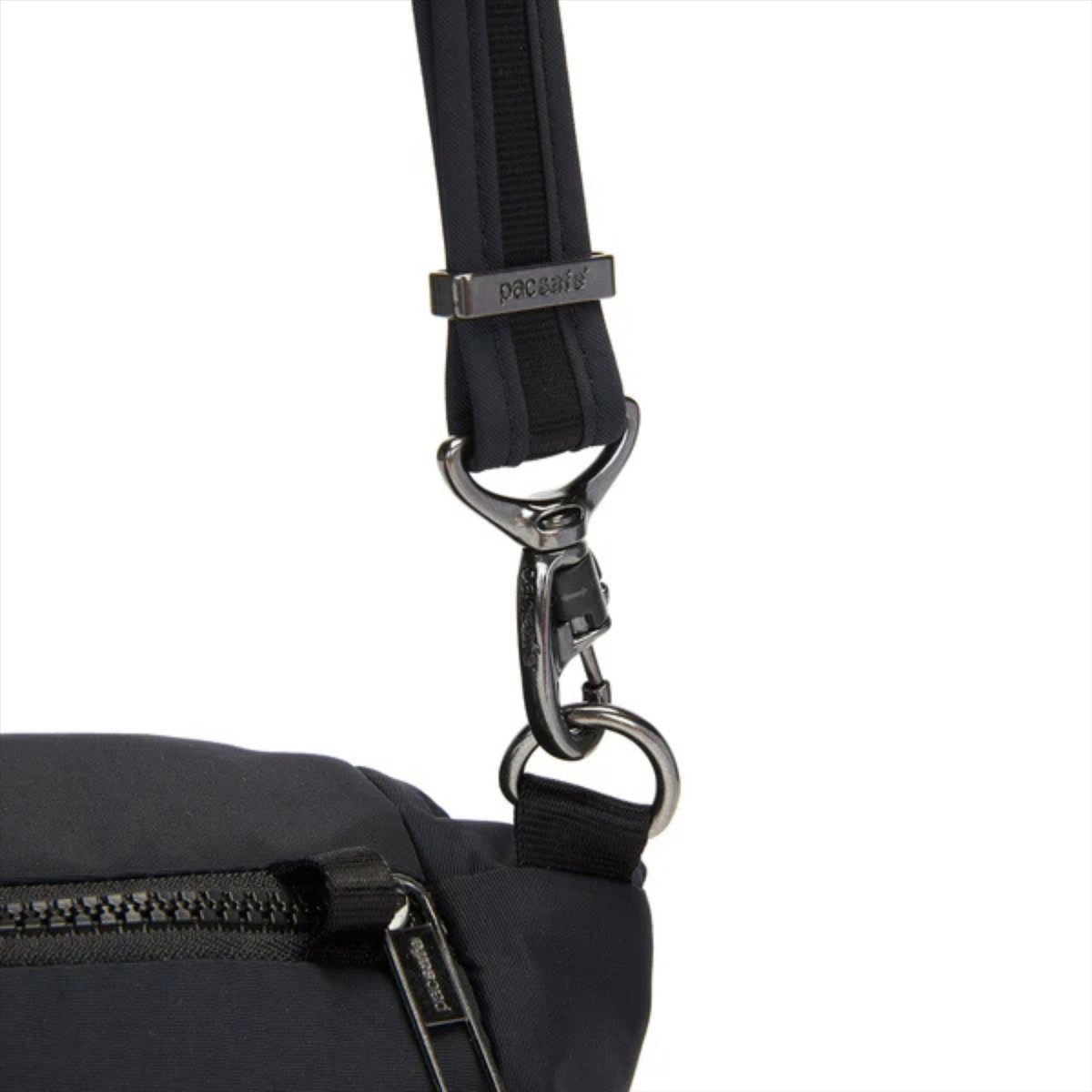 Pacsafe CitySafe CX Cabrio Rucksack Anti -Diebstahl RFID Econyl Material Schwarz