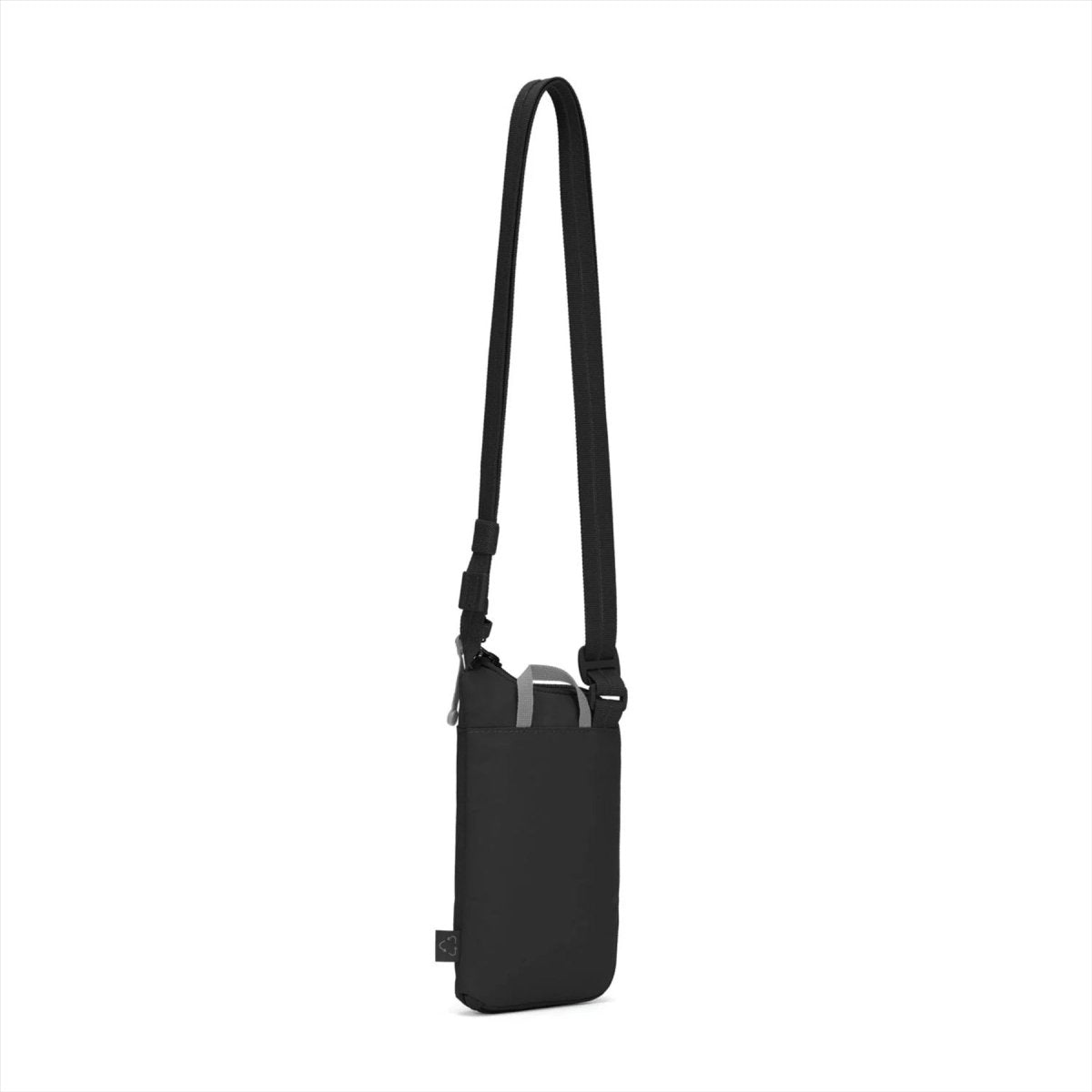 Pacsafe GO Anti Theft Tech Umhängetasche, 0,2 l, RFID-blockierend, schnittfest, Schwarz