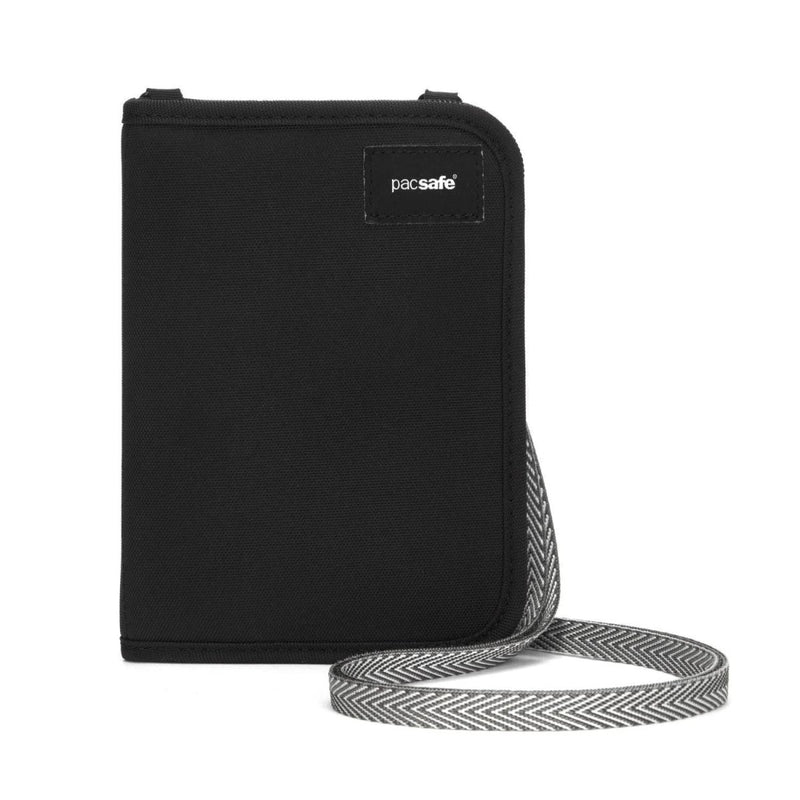 Pacsafe V150 Dokumentbeutel Kompakt Organizer Anti -Diebstahl RFID Blocking Black