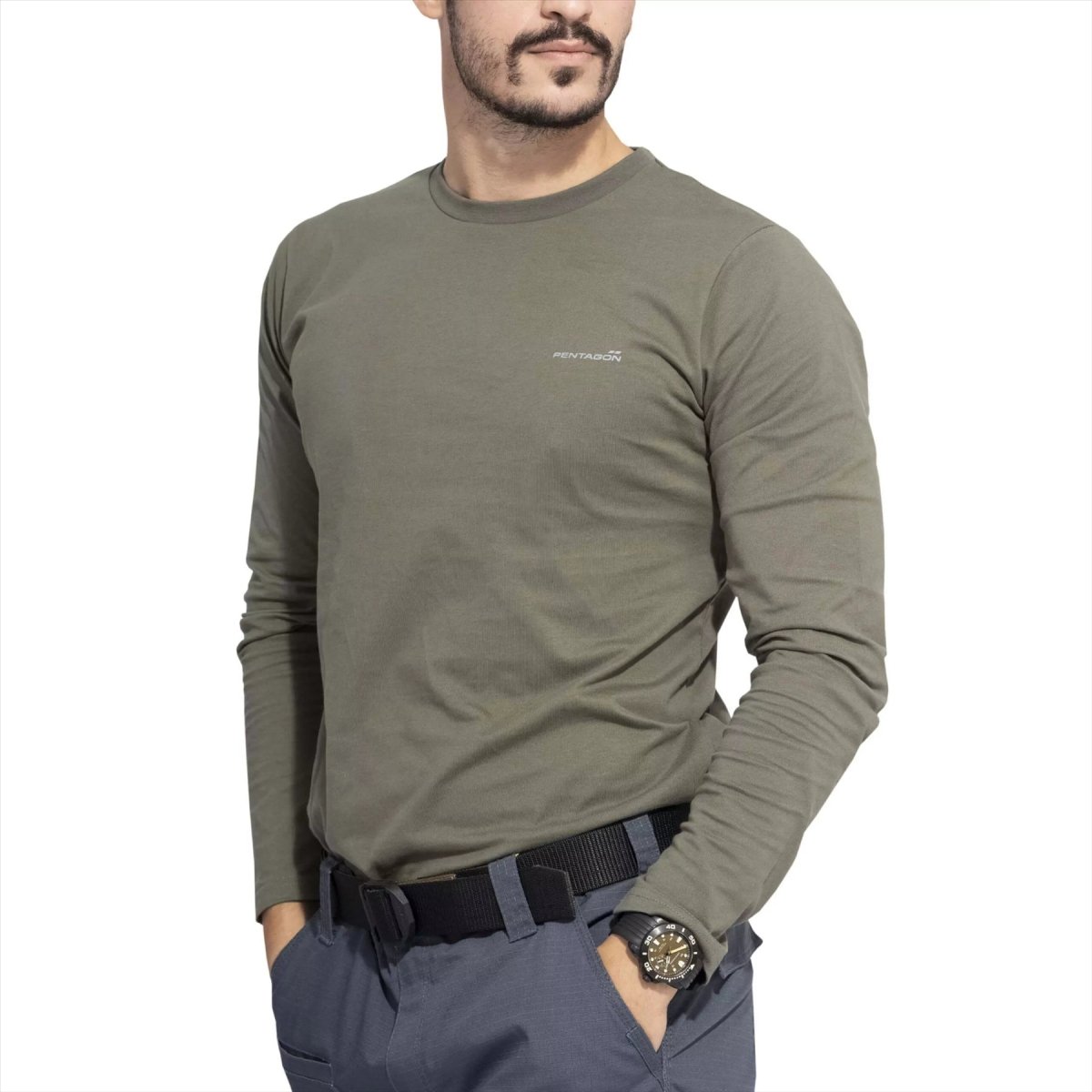 PENTAGON Ageron 2.0 T-Shirt Langarm Comfort Fit Oderless Quick Dry
