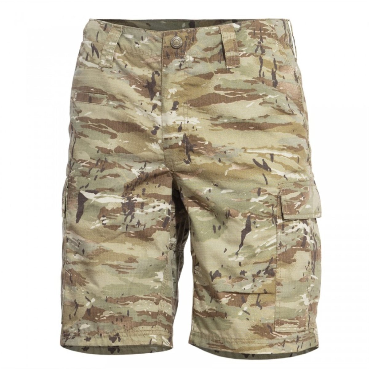 PENTAGON BDU 2.0 Cargo-Shorts, ergonomischer Schnitt, strapazierfähiges Ripstop-Gewebe, MTP-Camouflage