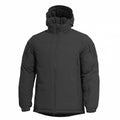 PENTAGON Hoplite Parka Army warme Winterjacke wasserabweisend mit Kapuze Schwarz