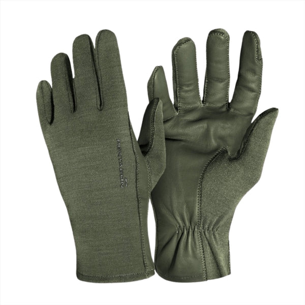 Pentagon Nomex Pilothandschuhe Kurzmanschette Kevlar Touchscreen feuerbeständig