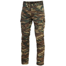 Pentagon Ranger 2.0 military style lizard camo pants with reinforced ripstop fabric and multiple secure pockets.