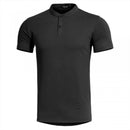 Pentagon Romeo 2.0 Henley T-Shirt reguläre Fit-Mandarin-Kragen mit geruchloser Material