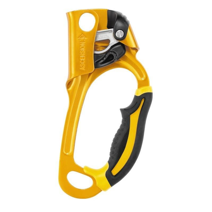 Petzl Ascension Ergonomischer Handaufsteiger zum Seilklettern, 8–13 mm Seile, Gelb – GoMilitar