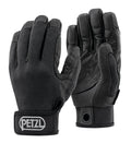 Petzl CORDEX Belay Rappel Handschuhe Leder Seil Arbeit Klettern Taktisch Schwarz