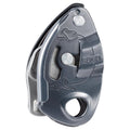 Petzl GRIGRI Sicherungsgerät, unterstütztes Bremsen, Anti-Panik, 8,5–11 mm, Grau