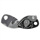 Petzl GRIGRI+ Sicherungsgerät, unterstütztes Bremsen, Anti-Panik, 8,5–11 mm, Grau
