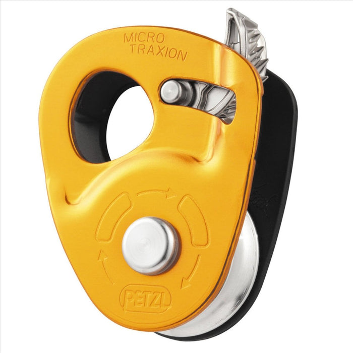 Petzl Micro Traxion Rope Pulley Device Leichte Fortschrittserfassung 8–11 mm – GoMilitar