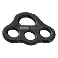 Petzl Paw Rigging Plate Größe S Multi-Ankerplatte Rope Access Rescue Schwarz