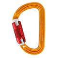 PETZL SmD RL Karabiner, Aluminium, leicht, Sicherheitsverbinder, Gelb