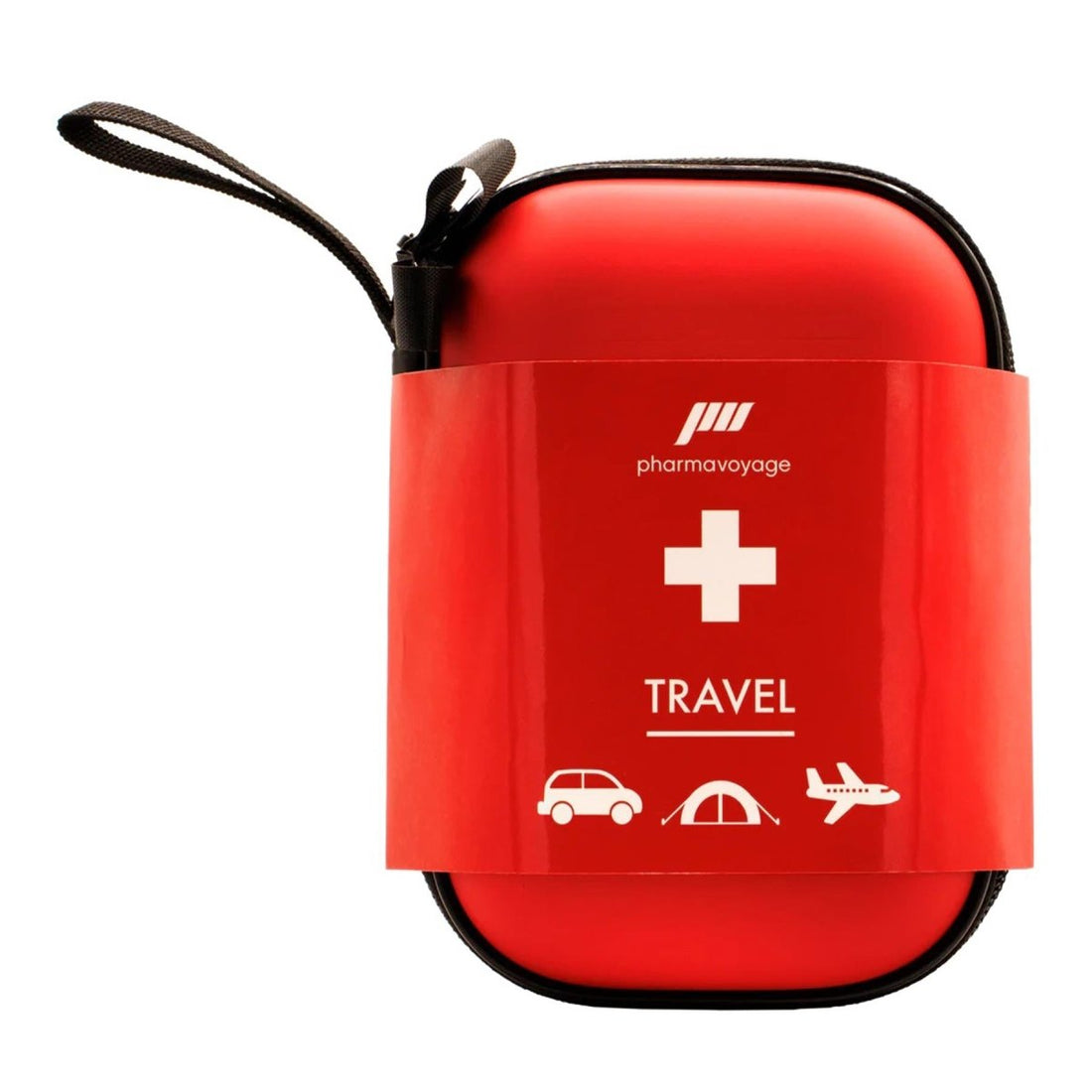Pharmavoyage Reise-Erste-Hilfe-Set, kompakte, tragbare Medikamentenbox, Notfalltasche