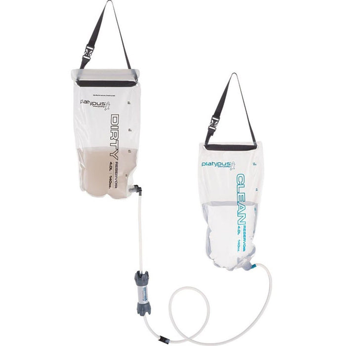 Platypus GravityWorks 4L Water Filtration System Hollow Fiber Backpacking - GoMilitar