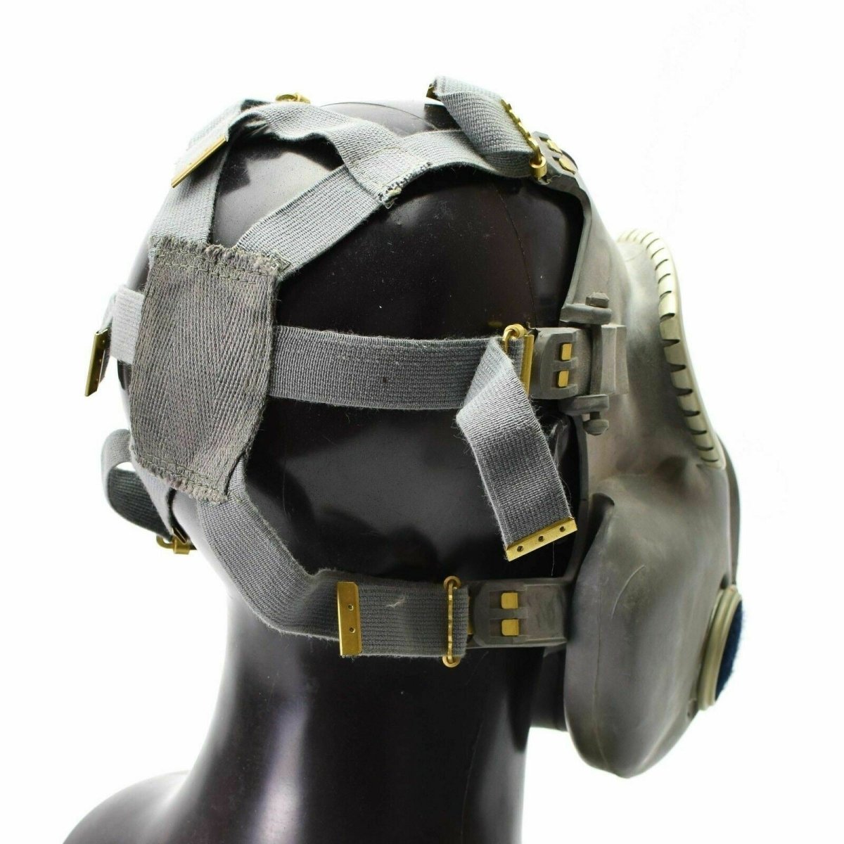 Polnische Militär-Gasmaske MP-4 Original Atemschutzmaske Chemisch Grau Oliv OD NEU