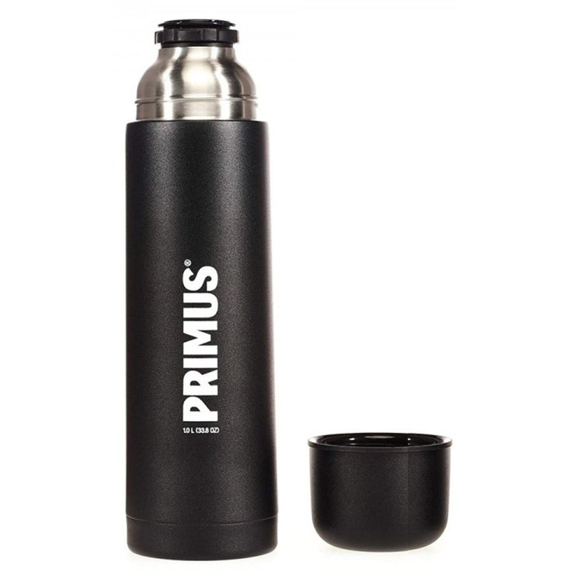 Primus Vacuum Bottle black mate 1 liter 24 hours heat cold retention seal mug - GoMilitar