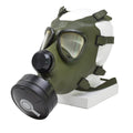 Rumänische M74 Gasmaske Vollgesichts-NBC-Atemschutzmaske Vintage oliv Militärüberschuss