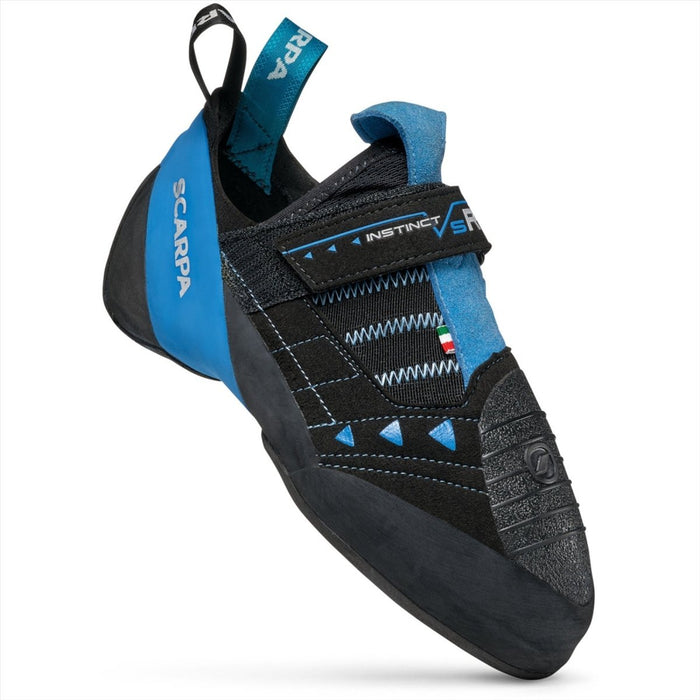 Scarpa Instinct VSR Kletterschuhe Azure Bouldering Sport Blazk Azure - GoMilitar