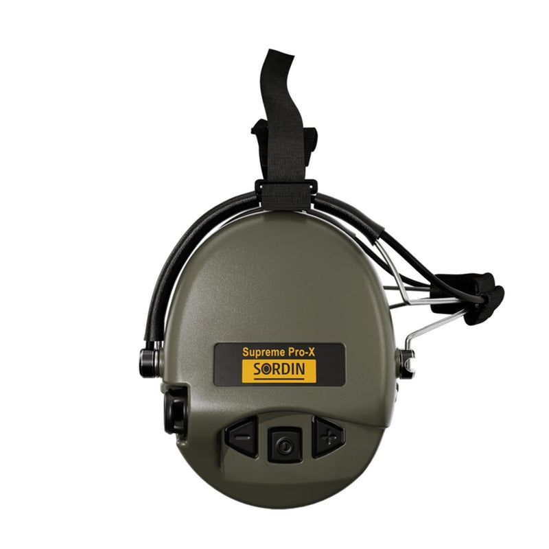 Sordin Supreme Pro-X Halsband Electronic Hörschutz Umgebungsklang Grün grün
