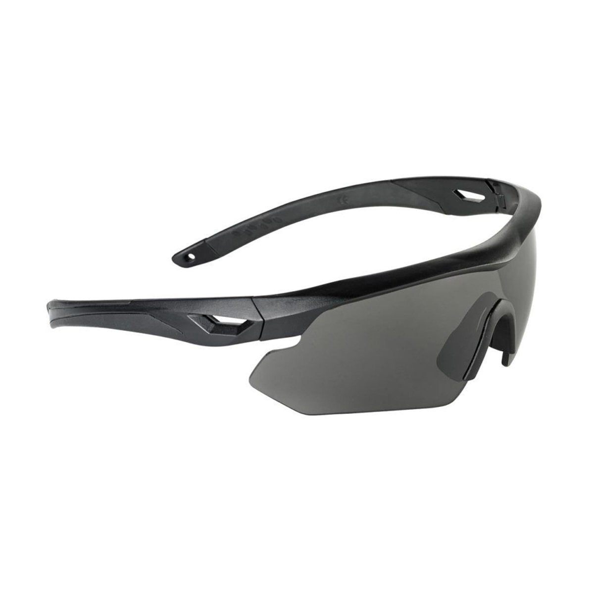 SWISS EYE Schutzbrille Schießbrille Winkel verstellbar 3 Farbgläser taktisches Etui