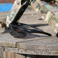 Swisseye Nighthawk Pro Taktische Brille, Wechselgläser, schwarzer Rahmen