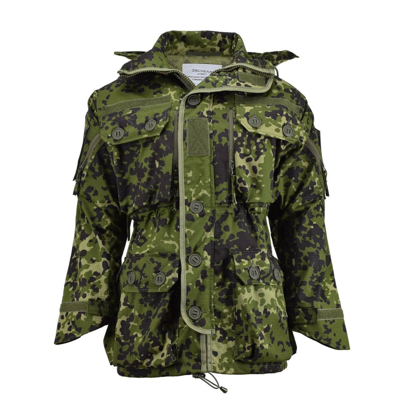 TACGEAR Brand Danish Military style smock jacket ripstop commando M84 camouflage - GoMilitar