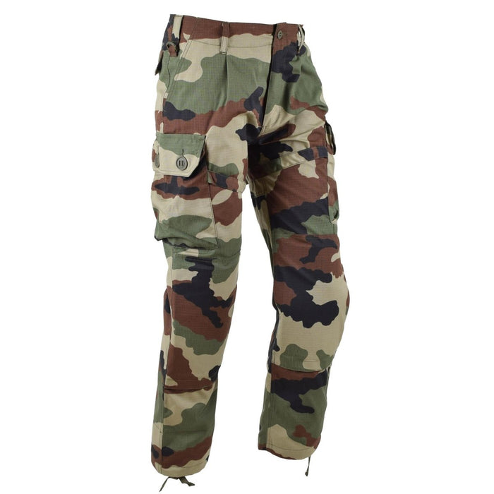 TACGEAR Marken-Kampfhose im französischen Militärstil CCE Camo Ripstop Cargo Tactical – GoMilitar