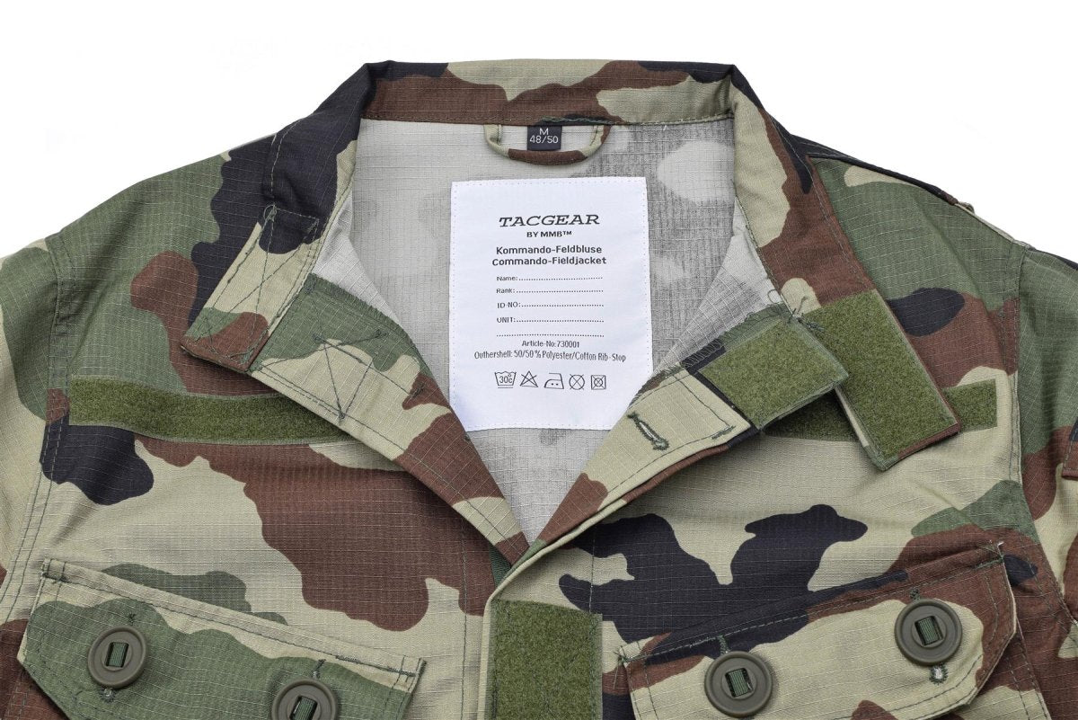 TACGEAR Marke Französisch Militär-Stil Kommando Jacke Feld CCE taktische Hemden