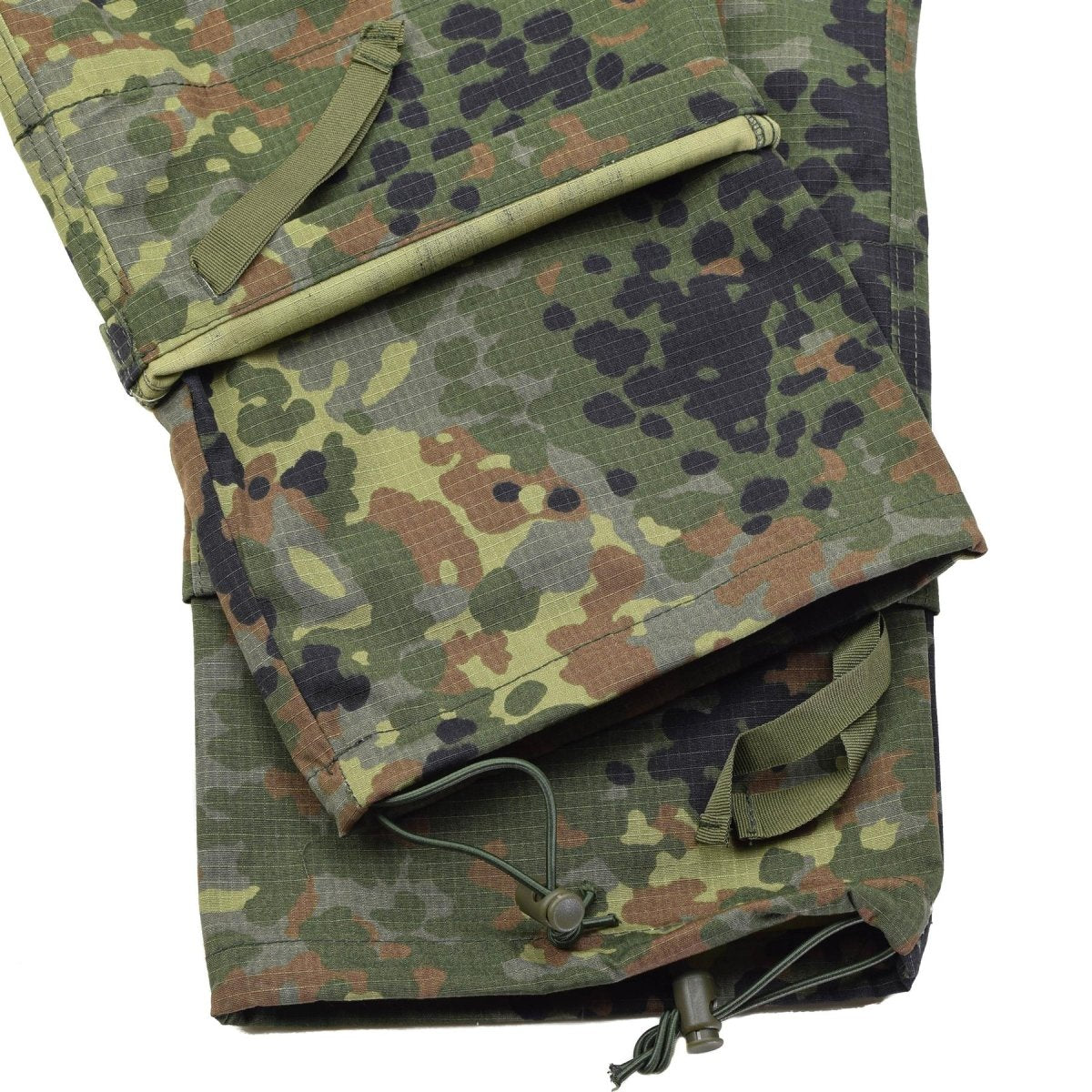 TACGEAR Feld-Cargo-Kampfhose der deutschen Armee im Flecktarn-Camouflage-Ripstop-Stil