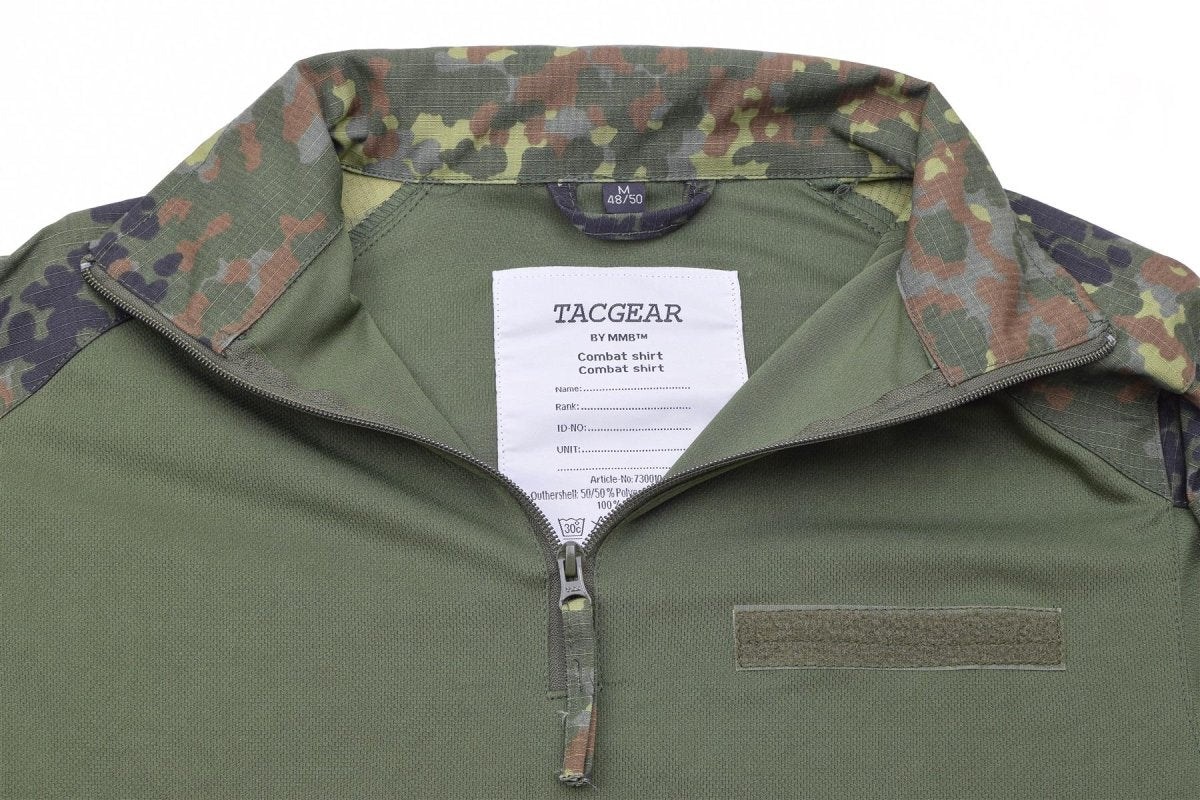 TACGEAR Marke Bundeswehr Stil Hemden Kampftruppen Unterwäsche Flecktarn Camo