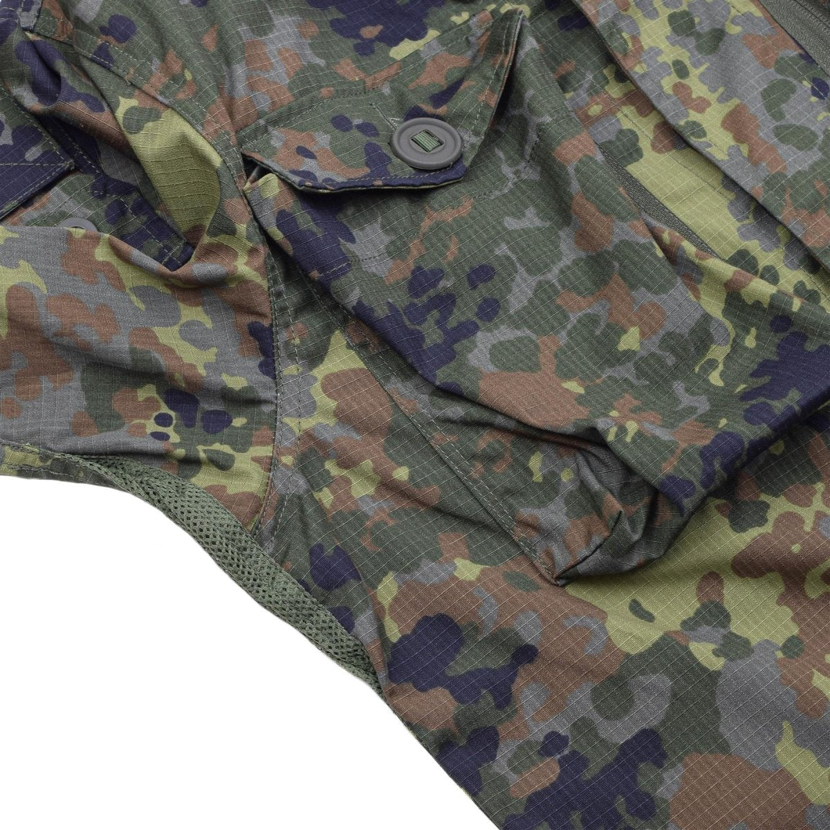 TACGEAR Marke Deutsche Militärische Feldjacke Kommandotruppen Flecktarn Camo 