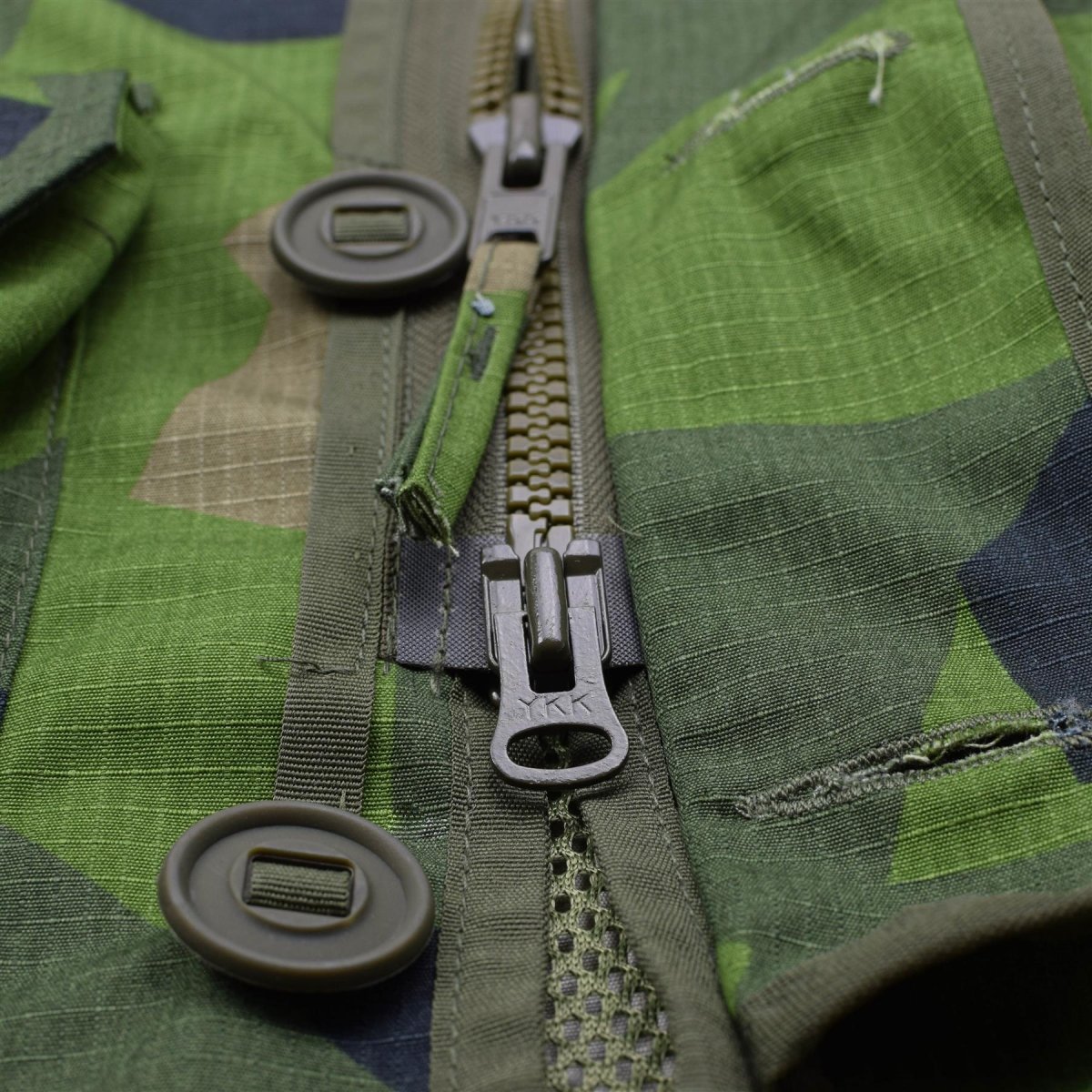 TACGEAR Marke Militärischen stil ripstop kommando smock jacke splinter camo fullzip