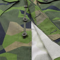 TACGEAR Marke schwedisches Militär-Kommando-Feldjacke, Splitter-Camouflage-Hemden