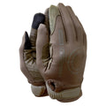 TAMREX Präzise taktische Handschuhe aus PU-Leder, flexibel, Spandex, Touchscreen, Oliv