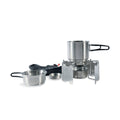 Tatonka Spiritusbrenner Kocher Set Outdoor Kochset Edelstahl Topfständer